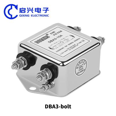 China DBA3 Bolt Einphasige Stromversorgung Lärmfilter AC 220VAC 40a zu verkaufen