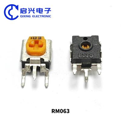 China RM063 Verticale insteekpotentiometer 100R-1M voor audiotoestellen en elektronische toestellen Te koop