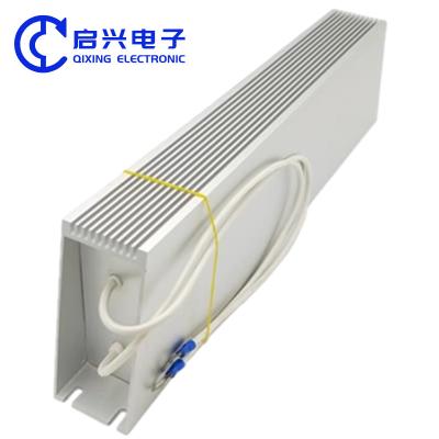 China RXLG Trapezoidal Aluminum Shell Inverter Braking Resistors 100W 150W 200W 300W For Smooth Braking Action for sale