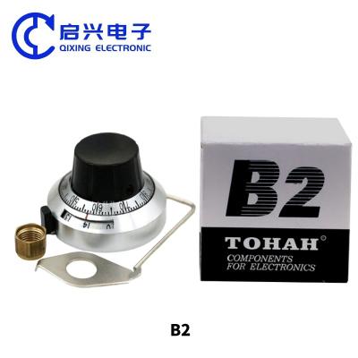 China B2 46mm 6.35mm 15 turns 10 turns 7276 3590 534 potentiometer precise dial knob lockable hat for sale