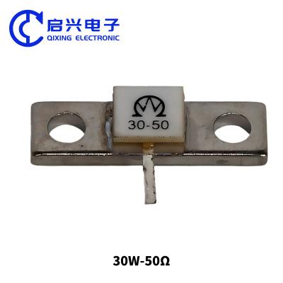 China Hoogvermogen RF-weerstandsflens 50 Ohm Keramische weerstandsflens 1000w 800w 600w Te koop