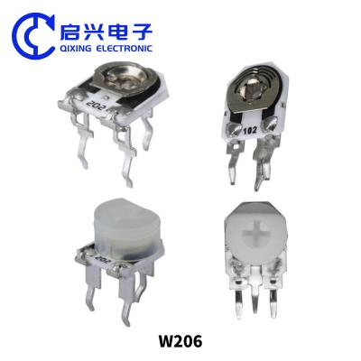 China W206 0,25W enkelspeldpotentiometer met gemakkelijke aanpassing en langdurige werkbaarheid Te koop