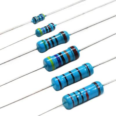 Cina Precision Resistor 1% 2% 5% MF 1/6W 1/4W 1/2W 1W 2W Original Manufacturer Metal Film Resistor in vendita