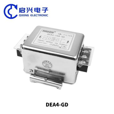 China DEA4-GD High Performance Rail Installation 3A 6A 10A 20A 230V AC EMI Filter Eénfase Te koop