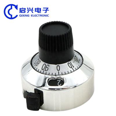 China 0-14 15 turns dial for 3590s potentiometer Aluminum knob for sale