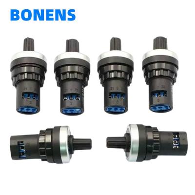 China Bonens LA42DWQ-22 100K Ohm Knob Rotary Switch Potentiometer Pot Inverter Converter Resistance Variable Speed Drive Poten for sale