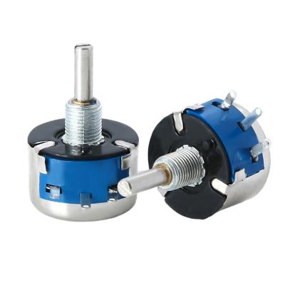 China WX14-12 3W single-roll winding potentiometer 1K 2K2 3K3 4K7 20K 10K 22K 100R 470R for sale