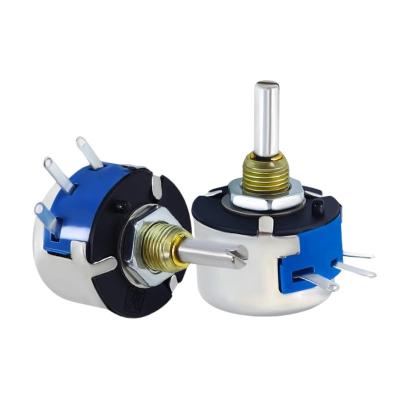 China WX14-12 3 Watt einmaliges Drahtwickelpotentiometer ohne Verriegelung 470 Ohm 1K 2K2 4K7 10K zu verkaufen