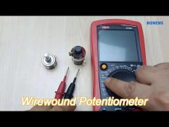 534 multiturn potentiometer wirewound potentiometer 10-turn potentiometer 2w potentiometer
