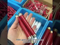 Ri80 10W 20W 30W 50W 100W 200W 300W 500W 1000W 100 Ohm Fixed Cylindrical High Voltage Resistors