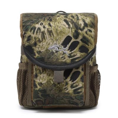 中国 Lightweight high quality coudura 500D nylon fabric with woodland camouflage bino harness pack hunting binocular packs 販売のため