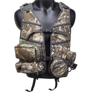 Cina Carry Meat With Cushion GAF Brown Camouflage Mountain Hunting High Quality Outdoor Windproof Adjustable Vest in vendita