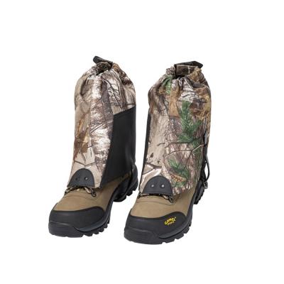 Κίνα High Quality Custom Water Proof Foot Strap GAF Camouflage Cuff Leg Cover Snake Bite Proof Adjustable Rubber Camping Hunting Leg Cuffs προς πώληση