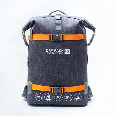 Κίνα GAF Anti-theft Backpack 20L Waterproof Dry Swimming Recycling Bag Rafting Floating Backpack River Trekking Bag Navigation Kayaking προς πώληση