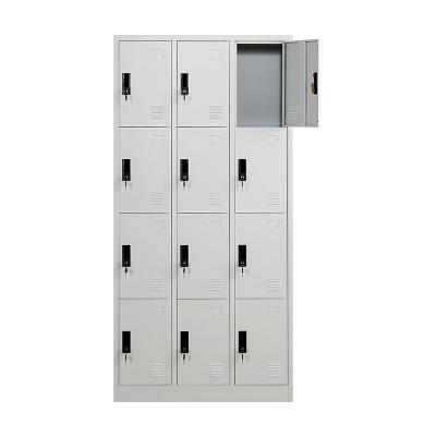 China Cold Rolled Durable Steel Plate Storage Gym Metal Lockers Staff Wardrobe Gym Locker Cabinet for sale