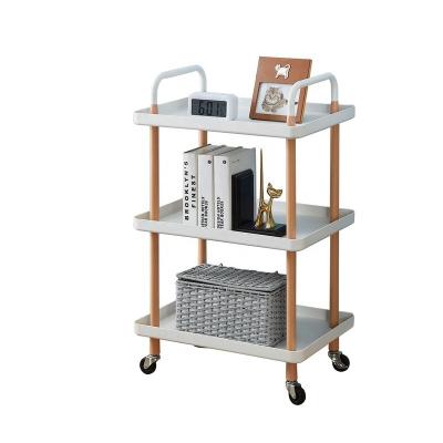 China Hot Selling Home School Office ABS Industrial Folding Hand Carts Metal Folding Square Trolley and Trolley Trolley with Wheels for sale