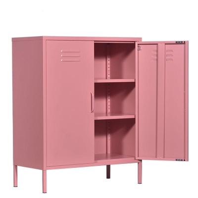 China Knock Down Fabrication Metal Storage For Living Room Colorful Hot Sale Cheap Steel Storage Cabinet for sale