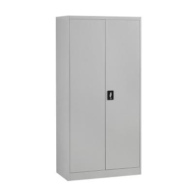 China Hot Selling Metal Filing Cabinet 2 Door Steel Closet Metal Filing Cabinet Knocked-Down Steel Filing Cabinet for sale