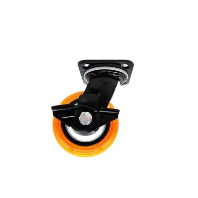 China High Load Capacity Manufacturer Customized CEL01 Heavy Duty Plate Caster Wheel Furniture Wheel High Quality Manufacturer for Power Tool for sale