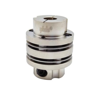 China Shaft Connections YHD DBN21 Double Diaphragm Stepped Coupling Flexible Shafts Couplings For CNC Machine Stepper Motor Encoder for sale