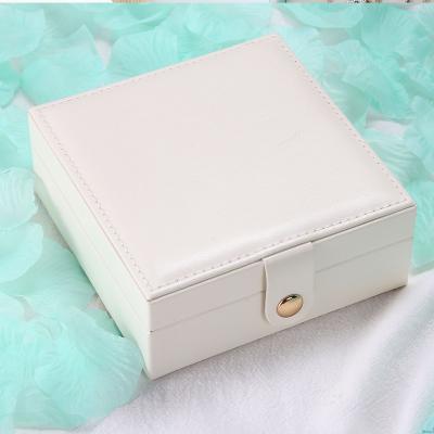 China Portable Custom Jewelry Boxes and Organizers Jewelry Case Amazon Flip Over Jewelry Storage Box Fashion Large for sale