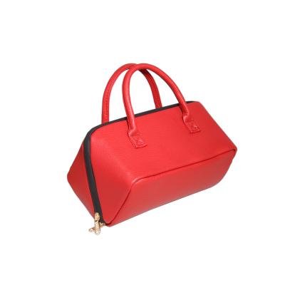 China Lady Travel Storage Cosmetic Bag Large Capacity Ins. Daily Use Make Up Bag Pebble Leather Toiletry Bag for sale