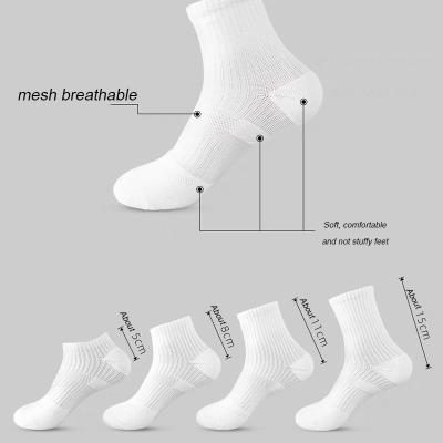 China Solid Color Breathable Cheap Boat Socks Athletic Sport Low Cut Short Socks Wholesale Custom Mens Ankle Socks for sale