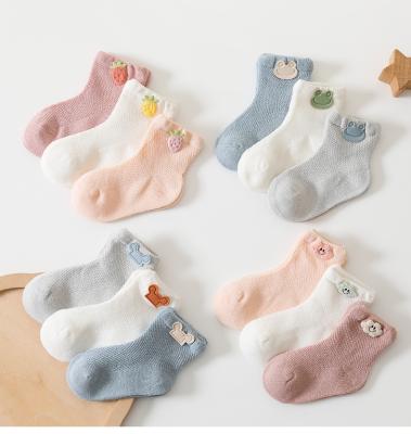 China QUICK DRY New Product Low MOQ Cotton Children Short Socks Kids Baby Socks Cotton for sale