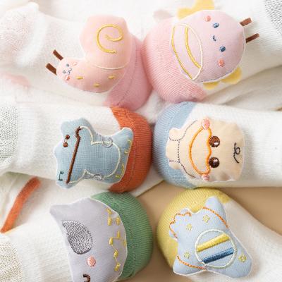 China Low MOQ New Arrival Cartoon Images Baby Soft Breathable Soft Cotton Mesh Stocking QUICK DRY for sale