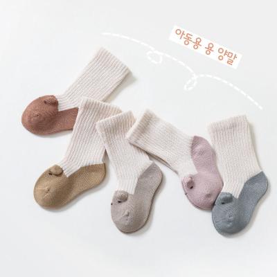 China Wholesale QUICK DRY Baby Thickened Warm Winter Cold Proof Stocking Lovely Cotton Newborn Socks for sale