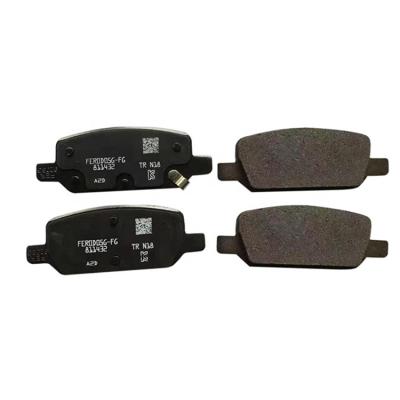 China Low Factory Outlet Price Suitable For Tesla Car Front And Rear Brake Pads And Brake Pads Auto Parts for sale