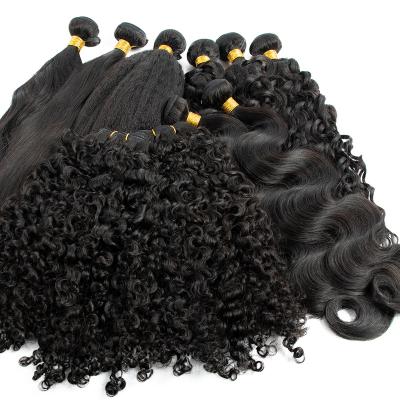 China Raw Straight Mink Brazilian Hair Bundles Kinky Yaki Regular Wave Hair Bundles Peruvian And Brazilian Hair for sale