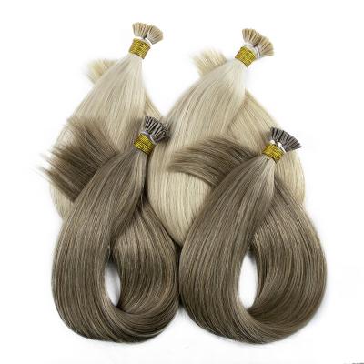 China Wholesale straight indian remy straight virgin hair keratin hair tip i human hair extensions tip i for sale