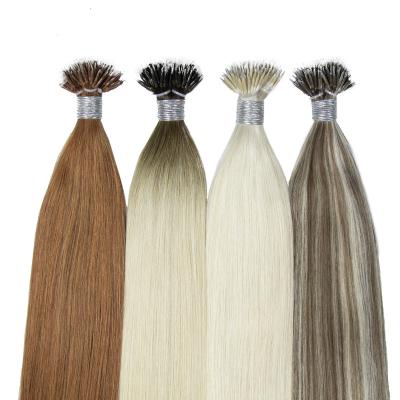 China Nano Pulled Ring Beads Hair Virgin Remy Hair Extensions Regular Double Cuticle Wave Wave Extension Nano Tip for sale