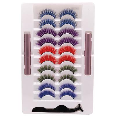 China Long Natural Colored Mink Eyelashes Detail Custom Color Products Sell Like Hot Cakes for sale