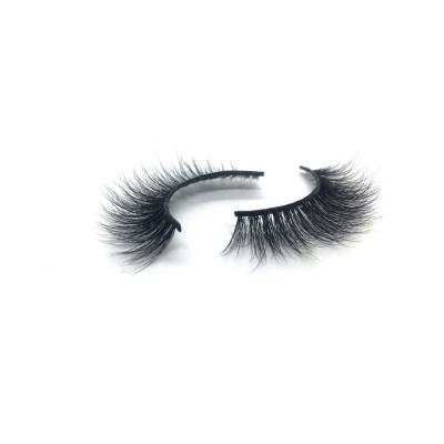 China Best Selling Beauty Eyelashes OEM Service Natural False Eyelashes 3D Mink Fur Long Strip Lashes From Manufacturer Direct for sale