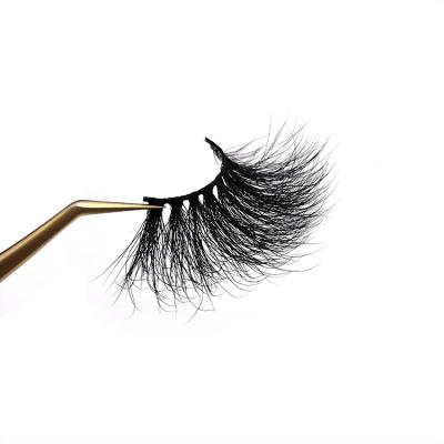 China Full Strip Cruelty Long Private Label 100% Real Mink Eyelashes Natural Free Tapered 5d Mink Lashes Lashes 3d Mink Lashes for sale