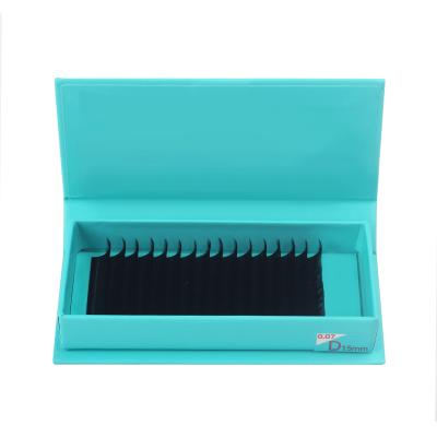 China Long natural premium wholesale and retail mink hair eye hair extension has its own label to accept OEM for sale