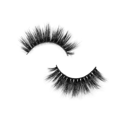 China Wholesale Price 25mm Long 3D Siberian Mink Eyelashes 100% Natural ex factory Custom Brand Boxes for sale