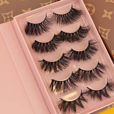 China 25-30 times mink eyelash supplier free design wholesale and retail real hair eyelashes to order your own packaging for sale