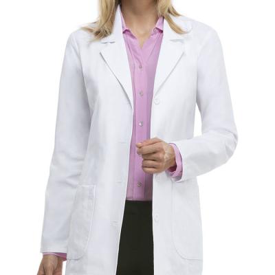 China High Quality Comfortable Unisex Women's Lab Coat Modern White Polyester Medical Lab Coats for sale