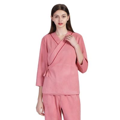 China Fast delivery comfortable hot sale high quality patient dresses hospital uniforms sweat wick heat resistant for medical suits salon uniform for sale