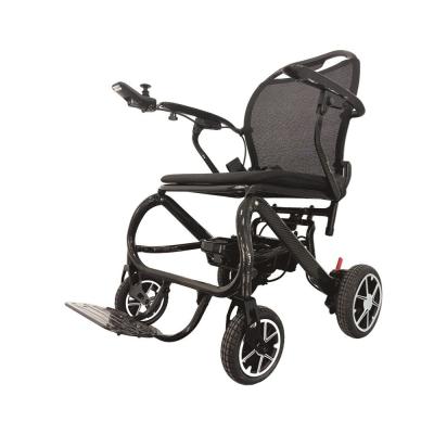 China Lightweight Electric Wheelchair with Electromagnetic Braking and Foldable Design for sale