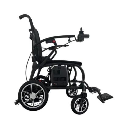 China Foldable Full Carbon Fiber Electric Wheelchair for Easy Transport and Powerful Motor for sale