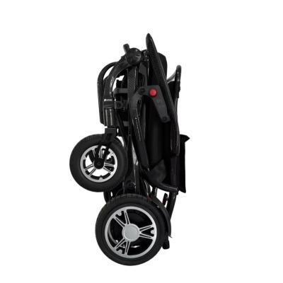 China Electric Wheelchair with All Carbon Fiber Frame T700 and Electromagnetic Braking for sale