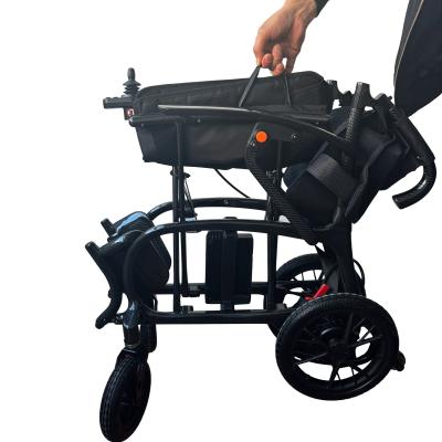 China 11.5kg Weight Electric Wheelchair With Electromagnetic Brake For Disabled And Elderly for sale