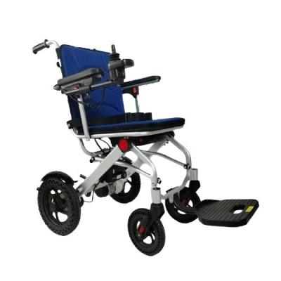 China Health Care Supplies Foldable Aluminum Alloy Electric Wheelchair with Foldable Footrests for sale