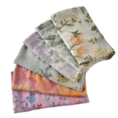 China Popular polyester scarves are the latest fashion autumn and winter all-match shawl, can be customized Literary lady Trademark style for sale