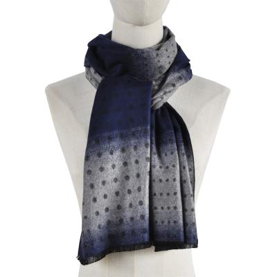 China Fashion Viscose Mens Soft Custom New Style Brushed Winter Scarf for sale