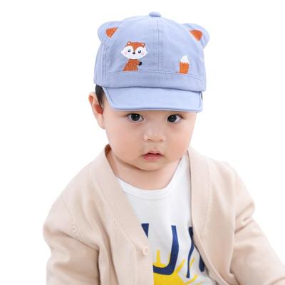 China New Spring Gutter Hat Cute Soft Cartoon Squirrel Children's Baseball Hat Boys And Girls Infant Cute Baby Accept Custom Made,Factory Direct for sale